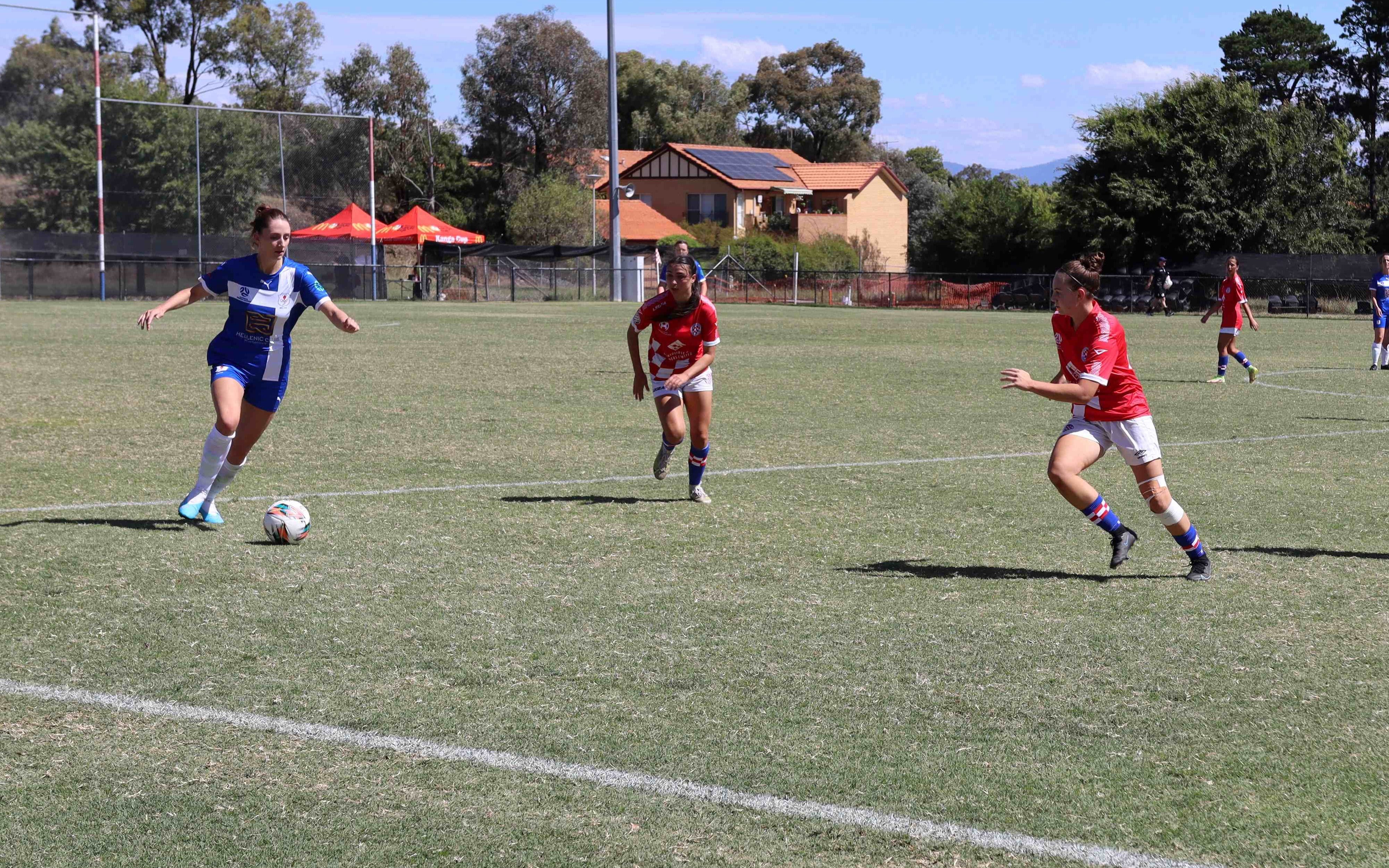 League champions Canberra Olympic facing off against Canberra Croatia in the annual Charity Shield