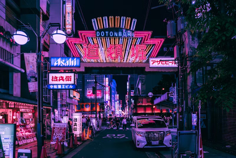 One of Japans principle tourist and nightlife destinations, Dontonbori