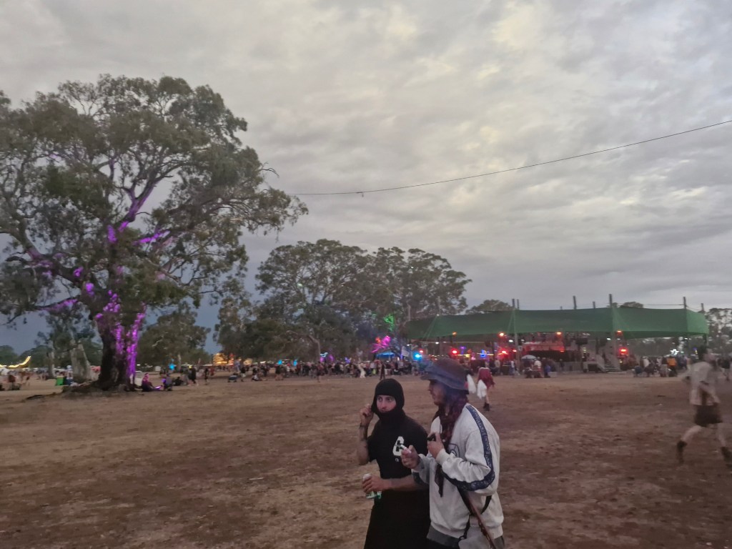 Pitch Black from a distance