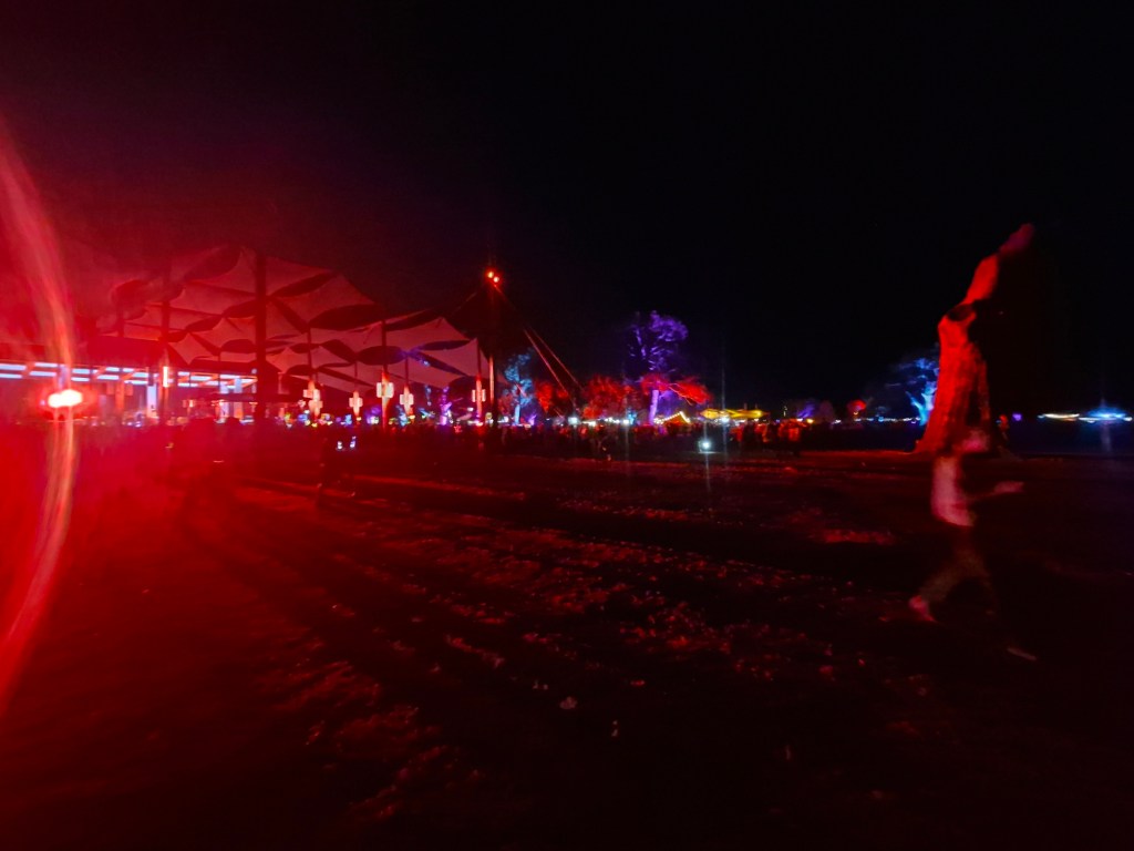 Pitch festival grounds