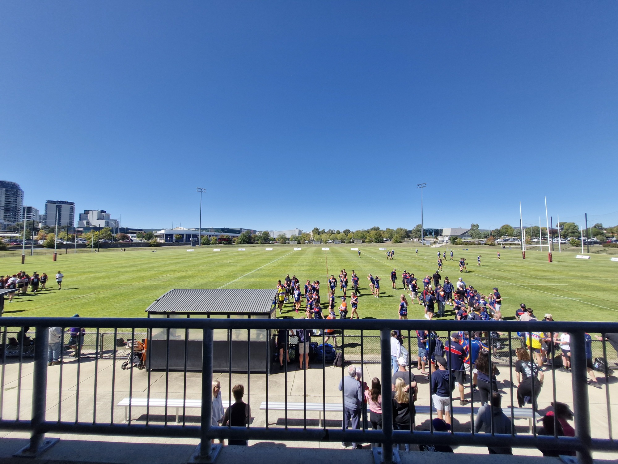 Photo of Gungahlin enclosed oval from the stands