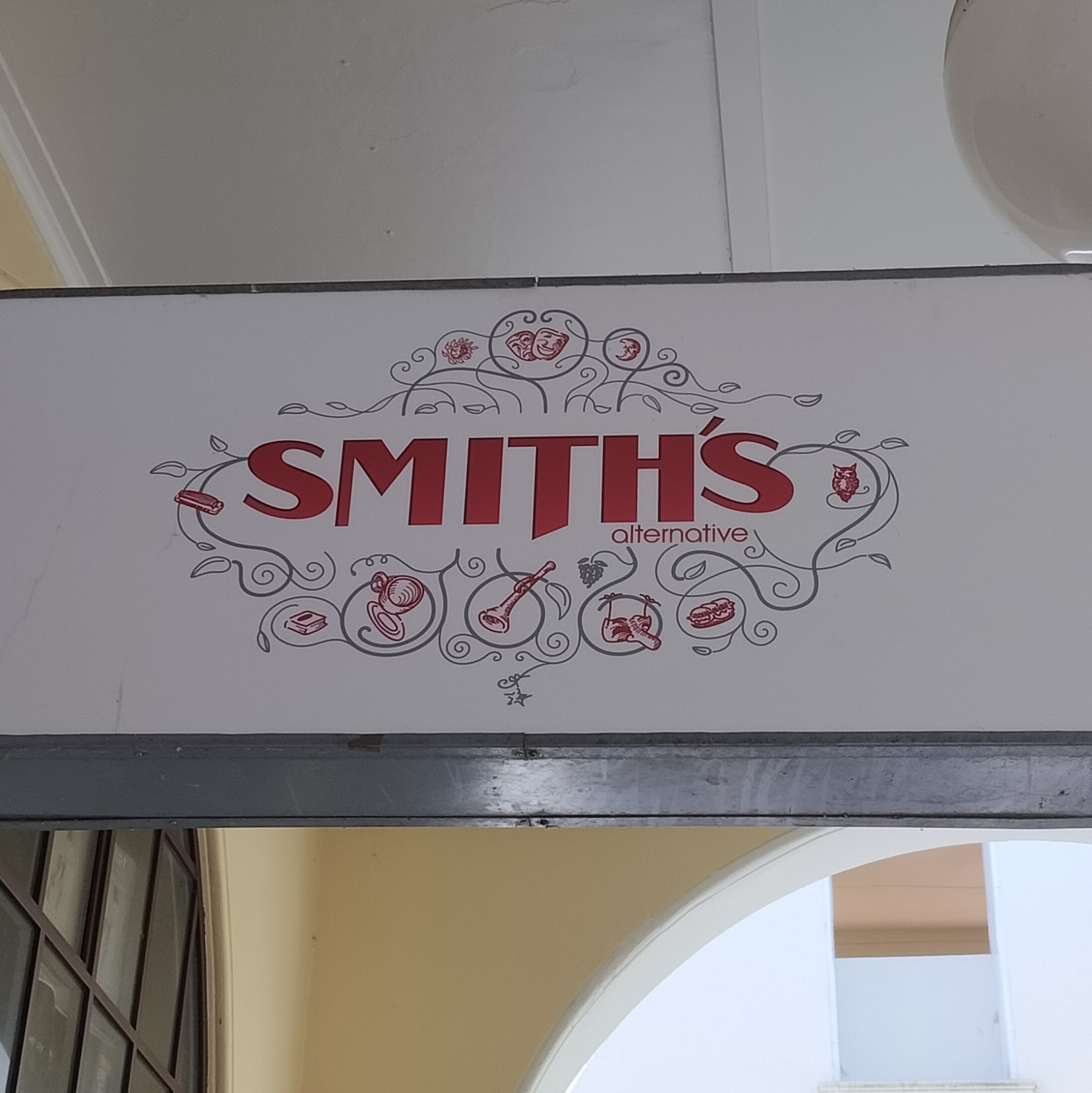Smith's Alternative sign