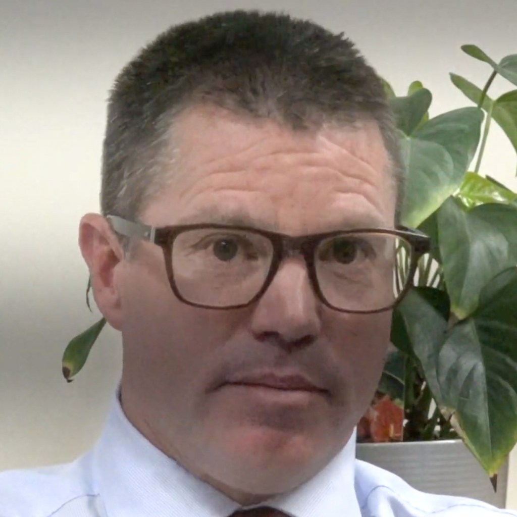 Liam Stakelum looking at camera.