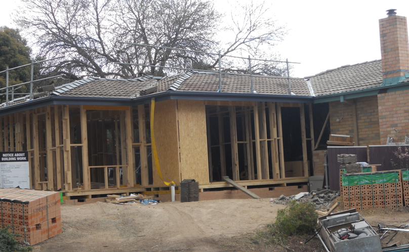 House mid-renovations