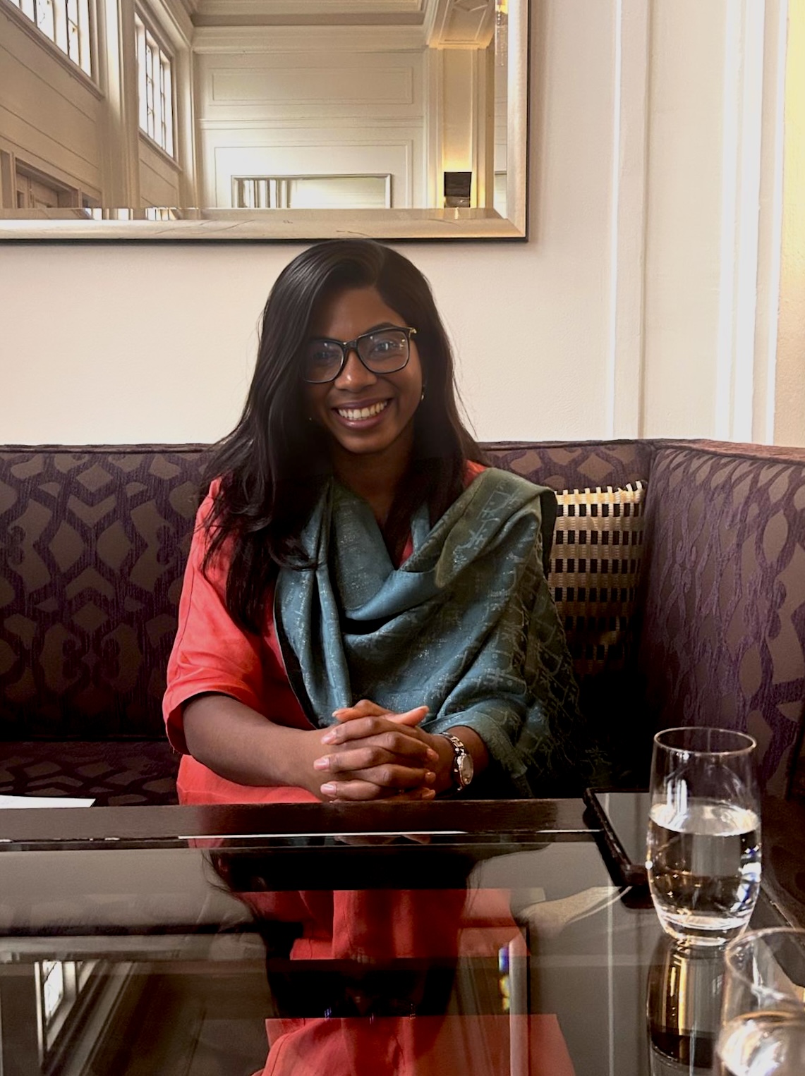 Chiaka Barry after an interview