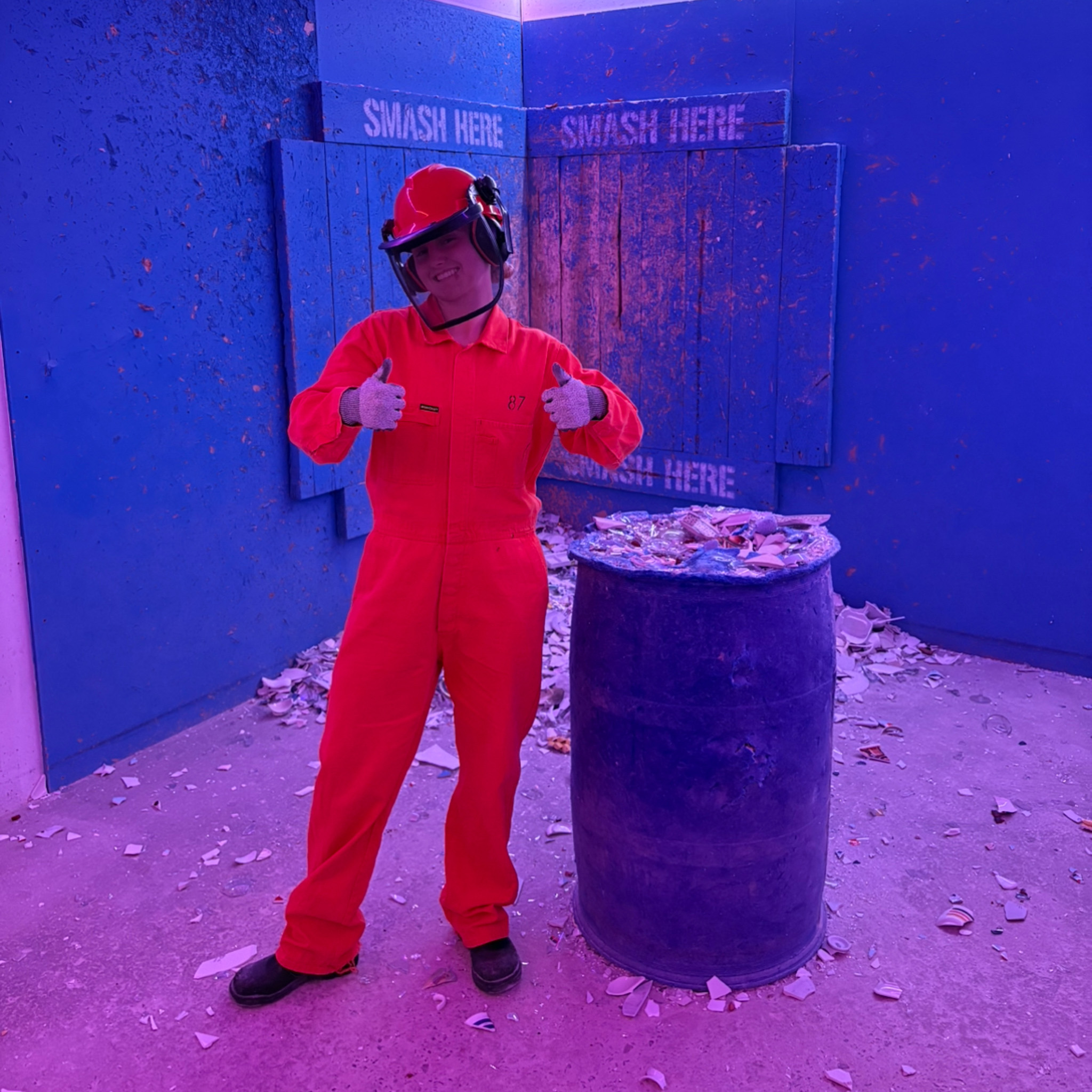 Smashing stress: inside Canberra’s Rage Room experience