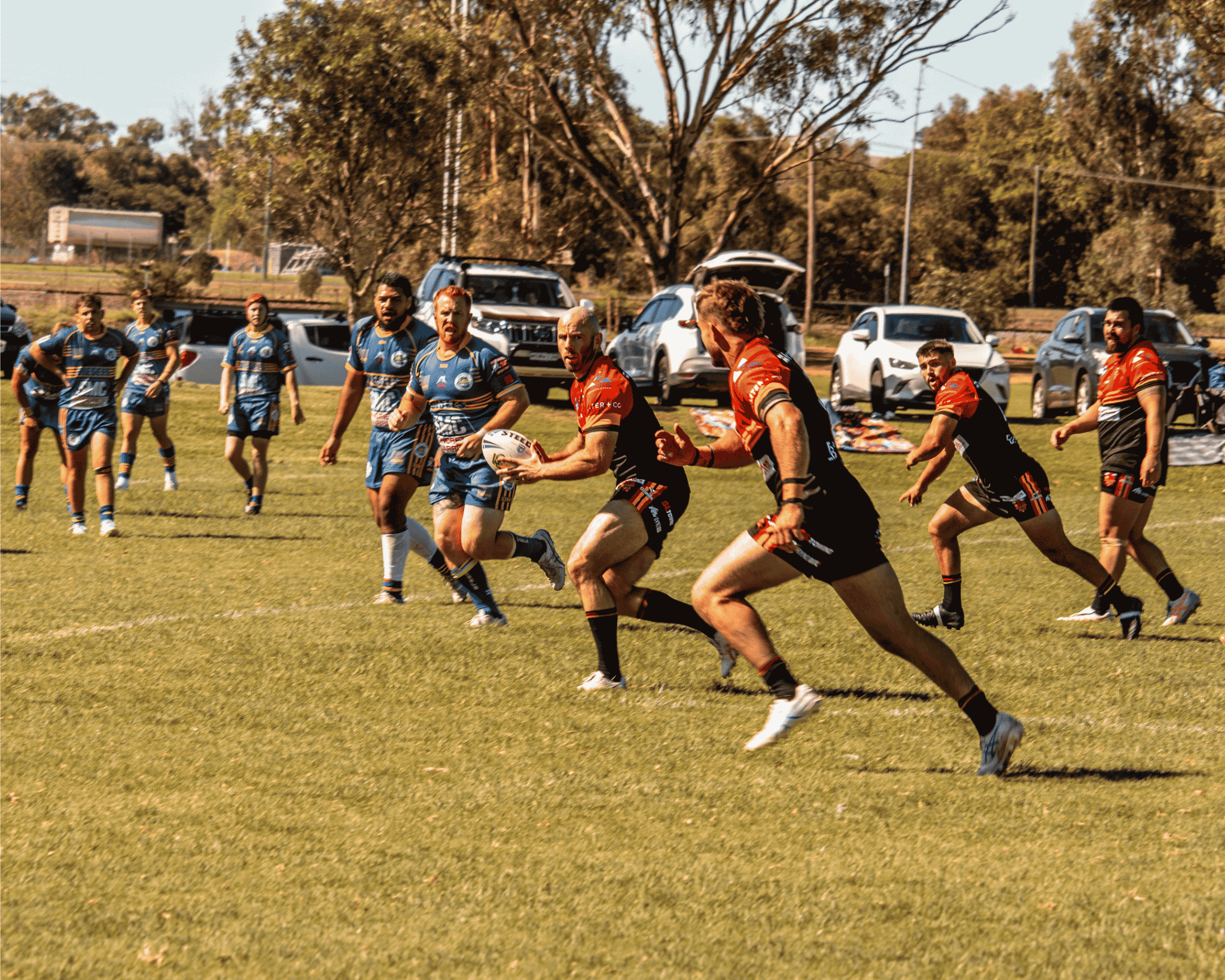 Matt Frawley playing for the Gungahlin Bulls